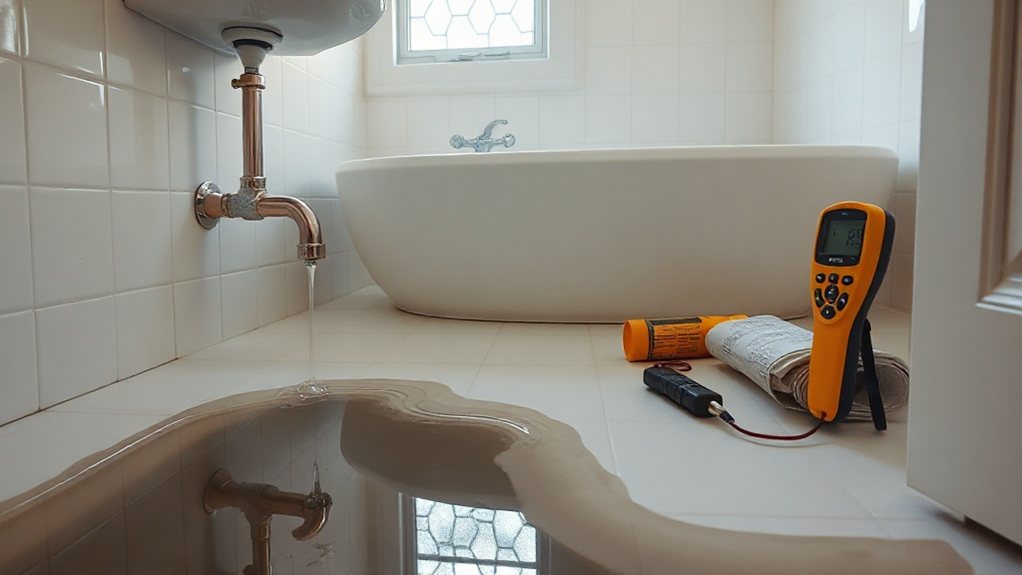 Insurer-ready escape of water trace and access report in Finchley