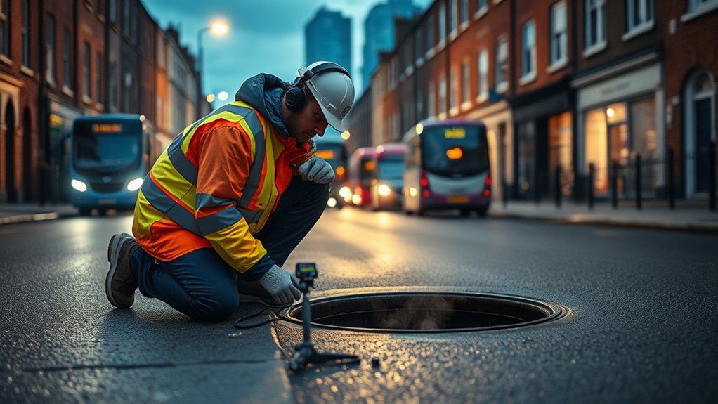 Underground Leak Detection Dalston E8 in Finchley